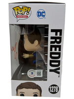 Adam Brody Signed Autograph Shazam Freddy 1278 Funko Pop Autograph Beckett COA