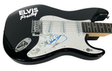 Priscilla Presley Signed Autograph Electric Guitar Elvis Presley Wife BAS COA