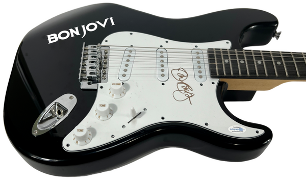 Jon Bon Jovi Signed Autograph Electric Guitar BON JOVI Band Singer ACOA COA