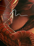 Tobey Maguire Signed Autograph Spider-Man 12x18 Movie Poster Photo Beckett COA