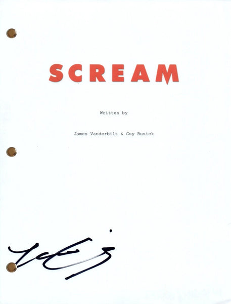 Mason Gooding SCREAM Signed Autograph Movie Script Full Screenplay Horror COA
