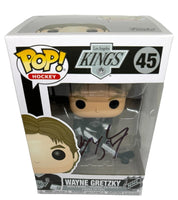 Wayne Gretzky Signed Autograph Funko Pop Hockey LA Los Angeles Kings Beckett COA