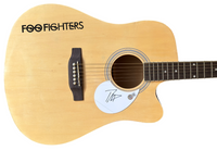Dave Grohl FOO FIGHTERS Signed Autograph Full Size Acoustic Guitar Beckett COA