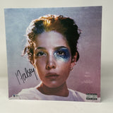 Halsey Signed MANIC Vinyl Record Album LP Autograph Pink Blue Splatter BAS COA