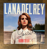 Lana Del Rey Signed Autograph BORN TO DIE Vinyl Record Album LP Beckett COA