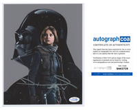 DANIEL NAPROUS Signed STAR WARS Autograph 8x10 Photo Darth Vader Rogue One ACOA