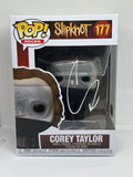 Corey Taylor Slipknot Signed Autograph Funko Pop Rocks #177 Proof Beckett COA