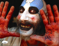 SID HAIG Signed CAPTAIN SPAULDING Autograph 8x10 Photo HOUSE OF 1000 CORPSES JSA