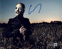 SLIPKNOT COREY TAYLOR Signed Autograph 8x10 Photo ALL HOPE IS GONE Beckett COA