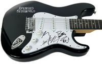 AVENGED SEVENFOLD Signed Autograph Electric Guitar M. Shadows Band x4 ACOA COA