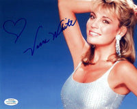 Vanna White Signed 8x10 Photo WHEEL OF FORTUNE Autograph Model Hostess ACOA COA