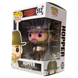 David Harbour Signed Hopper Funko Pop #512 Stranger Things Autograph Beckett COA