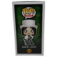 Alice Cooper Signed Autograph Funko Pop Rocks Figure #68 Beckett COA