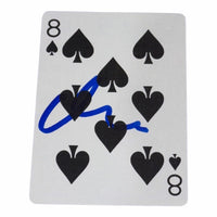 Matt Damon Signed Autograph Playing Card Rounders Movie 8 of Spades COA