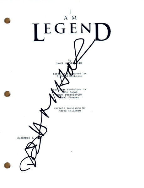 Dash Mihok I AM LEGEND Signed Autograph Movie Script Full Screenplay COA