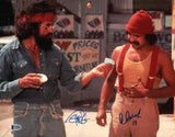 Cheech Marin & Tommy Chong Signed 11x14 Photo Up In Smoke Autograph Beckett COA