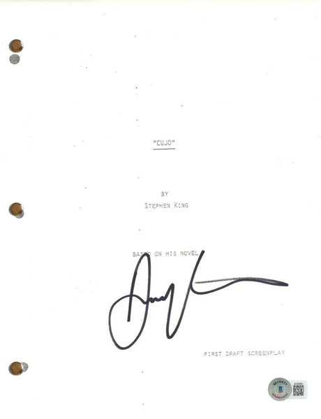 Danny Pintauro Signed Autograph Cujo Movie Script Full Screenplay Beckett COA
