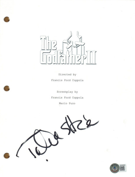 Talia Shire THE GODFATHER PART II Signed Autograph Movie Script Screenplay BAS