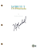 Ken Marshall Signed Autograph Krull Movie Script Full Screenplay Beckett COA