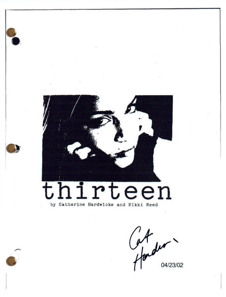 Catherine Hardwicke Signed Autograph THIRTEEN Movie Script Full Screenplay COA