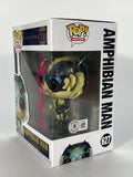 Guillermo Del Toro Signed The Shape of Water Amphibian Man Funko Pop 627 BAS COA