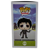 Johnny Depp Signed Autograph Edward Scissorhands Funko Pop #979 Beckett COA