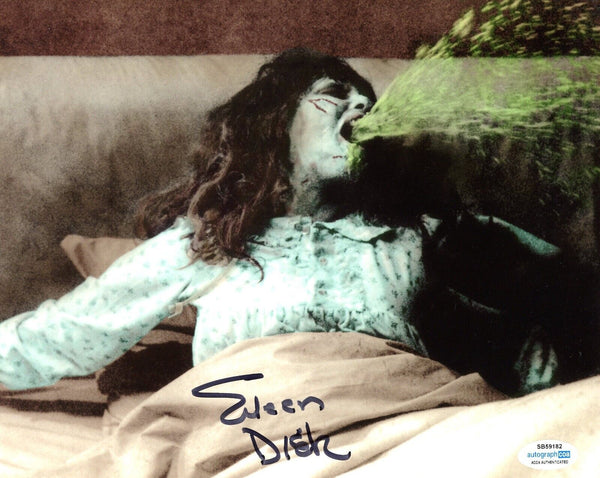 Eileen Dietz Signed 8x10 Photo THE EXORCIST Possessed Regan Autograph ACOA COA