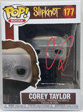 Corey Taylor Slipknot Signed Autograph Funko Pop Rocks #177 Proof Beckett COA