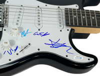 MANESKIN Signed Autograph Electric Guitar Damiano David x4 Full Band ACOA COA