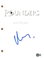 Matt Damon ROUNDERS Signed Autograph Movie Script Full Screenplay Beckett COA