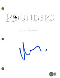 Matt Damon ROUNDERS Signed Autograph Movie Script Full Screenplay Beckett COA