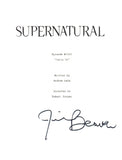 Jim Beaver Supernatural Signed Autograph Finale Episode Script Screenplay COA