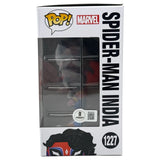 Karan Soni Signed Spider-Man India Funko Pop Into The Spider-Verse Autograph BAS