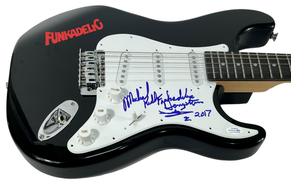 Michael Hampton PARLIAMENT FUNKADELIC Signed Autograph Electric Guitar ACOA COA