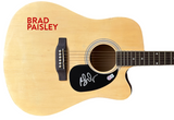 Brad Paisley Signed Autograph Full Size Acoustic Guitar Country Star Beckett COA