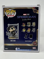 Alfred Molina Signed Spider-Man Doc Ock Funko Pop Deluxe Autograph Beckett COA