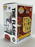 Ezra Miller Signed Funko Pop The Flash 1333 Autograph Justice League Beckett COA