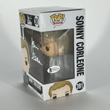 James Caan Signed The Godfather Funko Pop Sonny Corleone Autograph Beckett COA