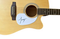 Cat Stevens Signed Autograph Full Size Acoustic Guitar Yusuf Islam ACOA COA