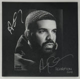 Drake Signed Autograph Scorpion Vinyl Record Album Aubrey Graham Rapper ACOA COA