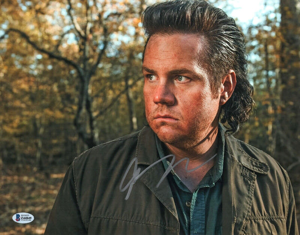 Josh McDermitt Signed 11x14 Photo The Walking Dead Eugene Autograph Beckett COA