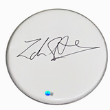 Zak Starkey Signed Autograph 12" Drumhead The Who Oasis Band Drummer Beckett COA