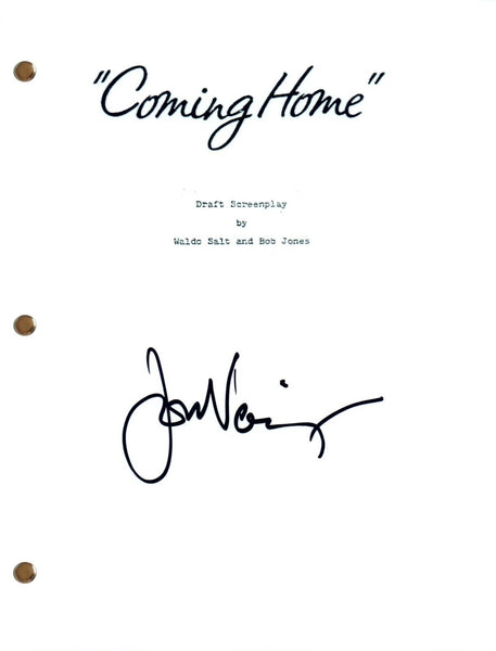 Jon Voight Signed Autograph COMING HOME Movie Script Full Screenplay COA