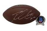 Robert Griffin III Signed NFL Football Washington Redskins Baylor RG3 BAS COA