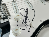 Priscilla Presley Signed Autograph Electric Guitar Wife of Elvis Beckett COA
