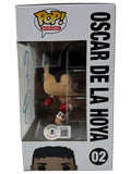 Oscar De La Hoya Signed Funko Pop Boxing #02 Golden Boy Autograph Beckett COA