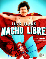 Jack Black Signed 8x10 Photo NACHO LIBRE Autograph Beckett COA