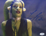 FEMI TAYLOR Signed STAR WARS Autograph 8x10 Photo Return of The Jedi Oola ACOA