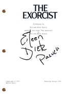 Eileen Dietz Signed Autograph The Exorcist Movie Script Screenplay Pazuzu COA