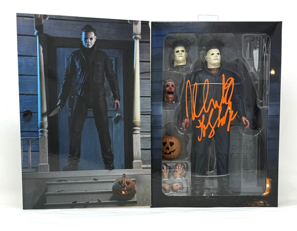 Nick Castle HALLOWEEN Signed Michael Myers Neca Figure Autograph Beckett COA